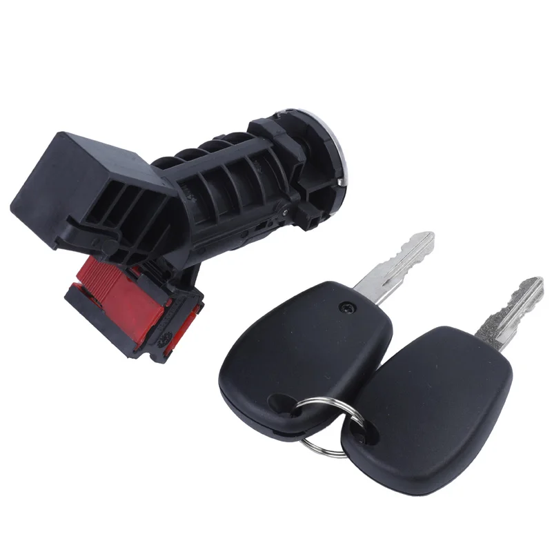 Ignition Switch Lock Barrel Cylinder With keys 80601-6505R For RENAULT SANDERO