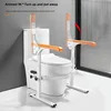 Disability Assistance Equipment Toilet Armrest,Elderly Mobility Aids Help Safety Handrail,Anti Slip Foldable Toilet Seat Bracket 3