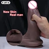 Big Black Penis Soft Realistic Dildos Anal Sex Toys Woman Strapon Vagina Masturbator Huge Suction Cup Cheap For Adults Sexy Shop 1