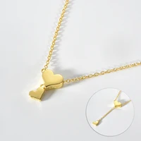 ANDYWEN-Pendentif JOCoussins réglable en argent regardé 925 pour femme, collier à breloques, tour de cou goutte, bijoux de luxe rebrodés 5