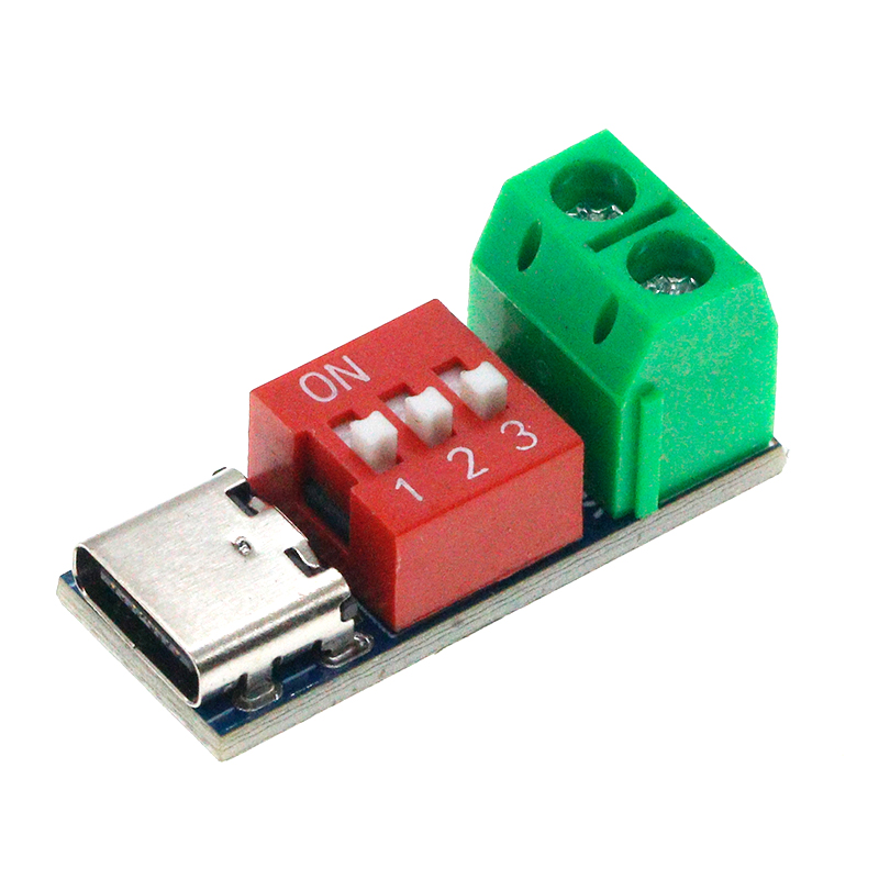USB-C PD Trigger Board Module PD/QC Decoy Board Fast Charge USB Type-c to 12v High Speed Charger Power Delivery Boost Module