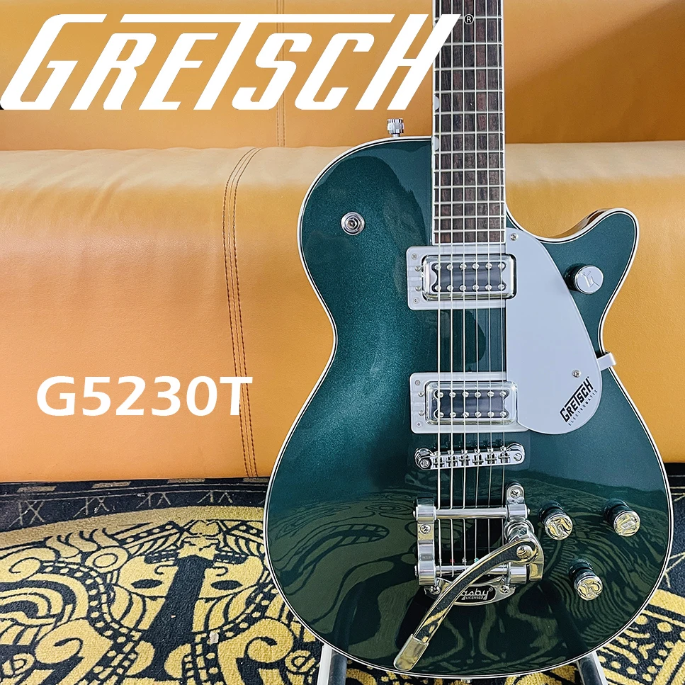 

Gretsch G5230T Electromatic Jet FT Single-Cut с Bigsby, Laurel Fingerboard, Cadillac Green