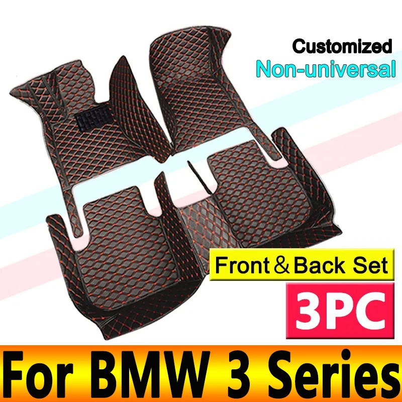 

For BMW 3 Series E91 Touring Wagon Estate 2005~2011 5 Seats Car Floor Mats Waterproof Pad Tapetes Para Automovil Car Accessories