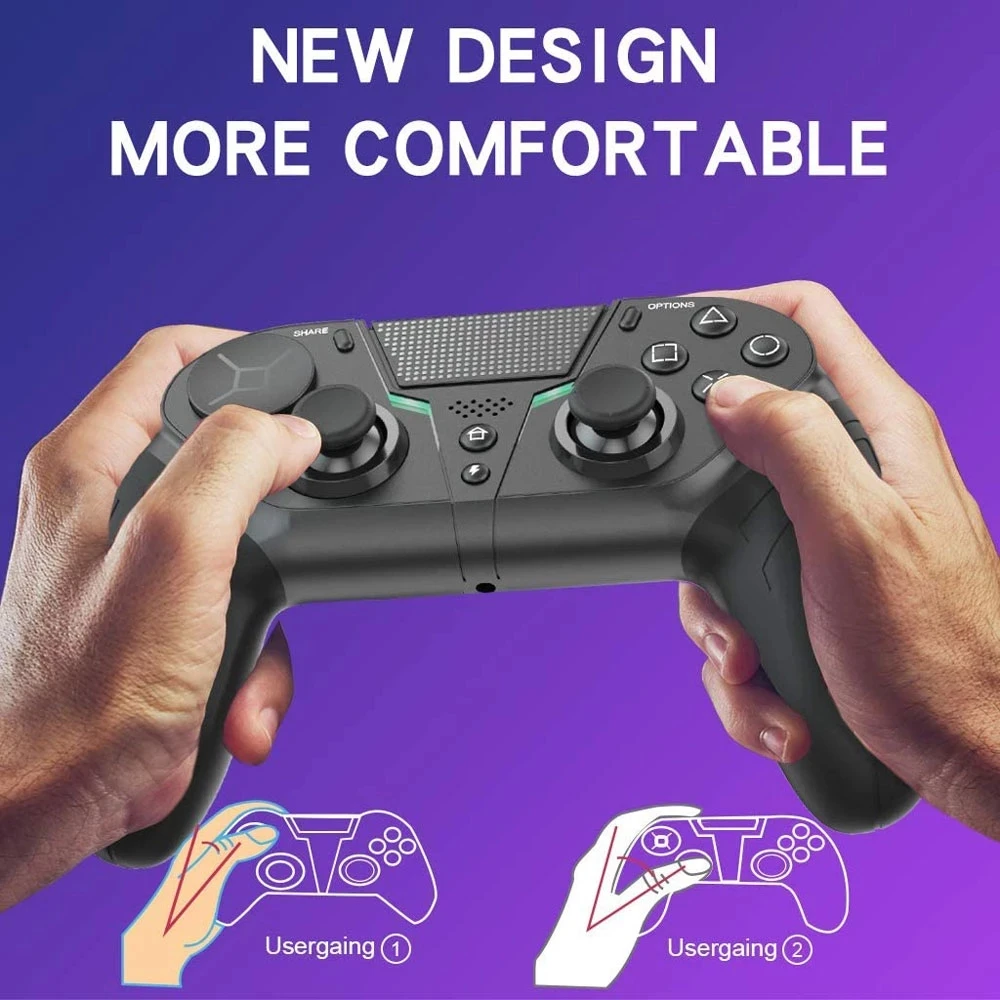 Q300 Bluetooth Wireless Game Controller for PS4/PC