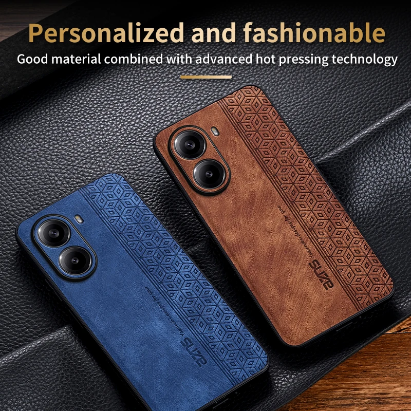 Premium Soft PU Leather Protective Back Cover