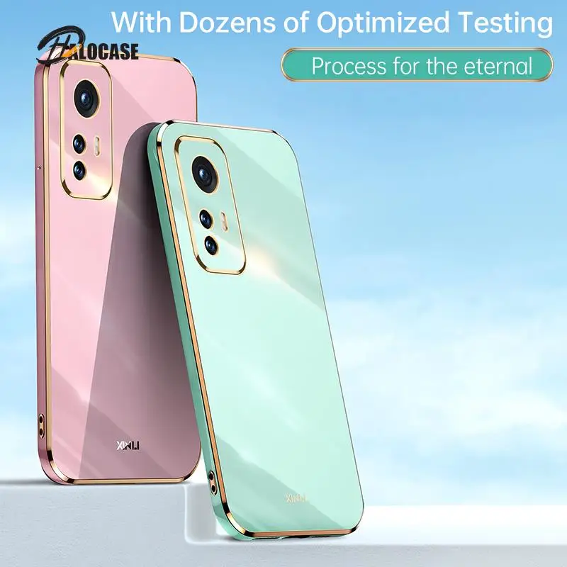 För Xiaomi mi 12 Pro Fodral Cover Mjuk TPU Fodral För Xiaomi mi 12 Pro Anti-fall Anti-fingeravtryck kameraskydd_voghion.com