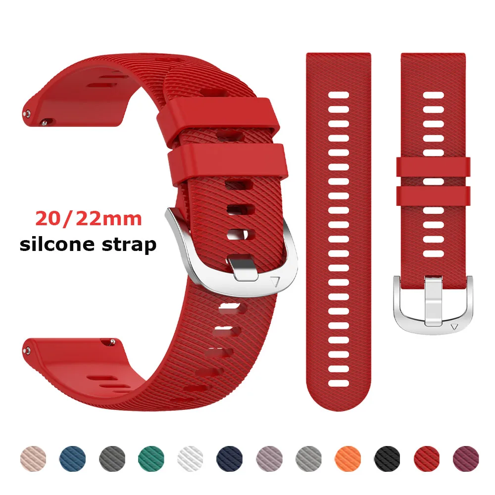 Silicone Sport Wristband - Soft and Comfortable Replacement Strap, Available in Multiple Sizes