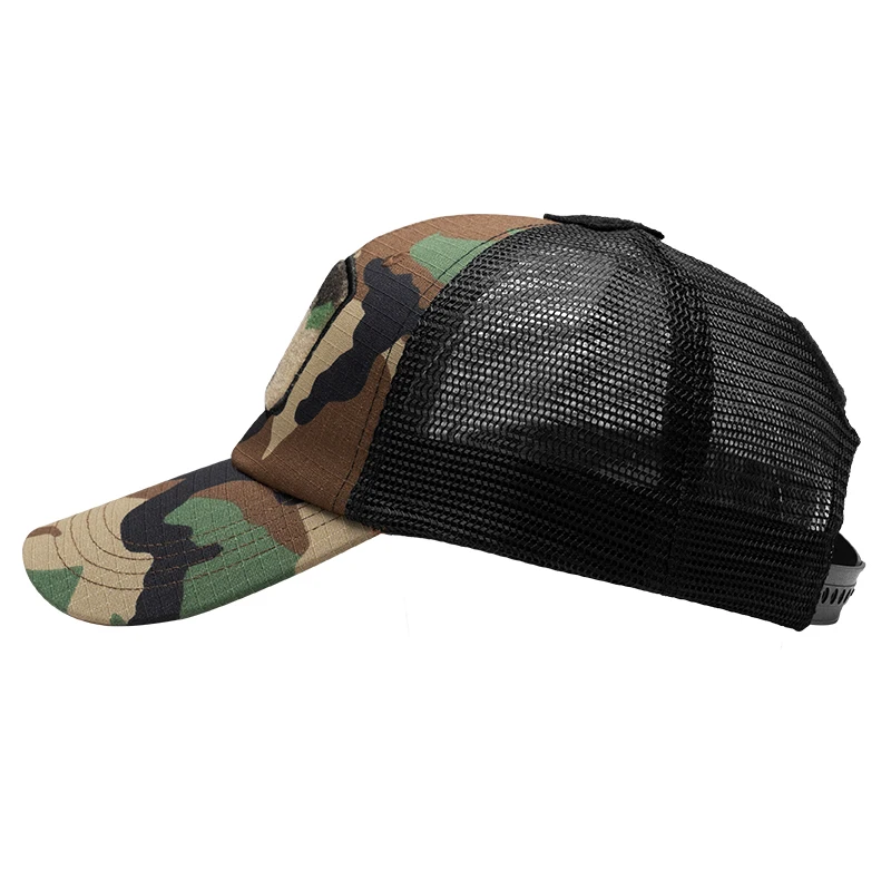 Verstellbare Kappe Mesh Taktische Airsoft Angeln Jagd Wandern Netz Basketball Hut Sonnenschutz Sonnenschutz Frühling Sommer Im Freien – Detail 8