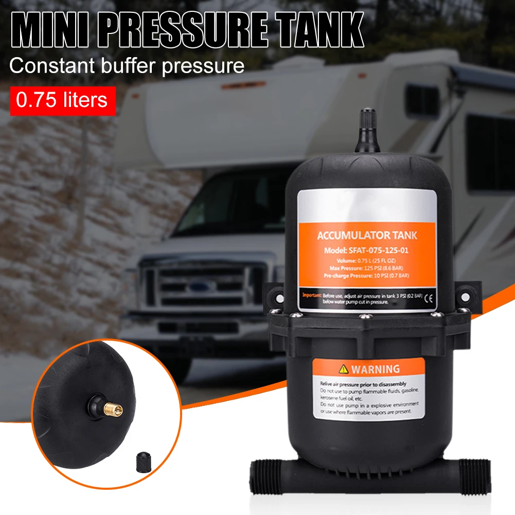 RV Deniz Bas n l Bas n l Ak m lat r Tank nceden Bas n l Su Pompas 0 75 Litre Sabitleme Can 