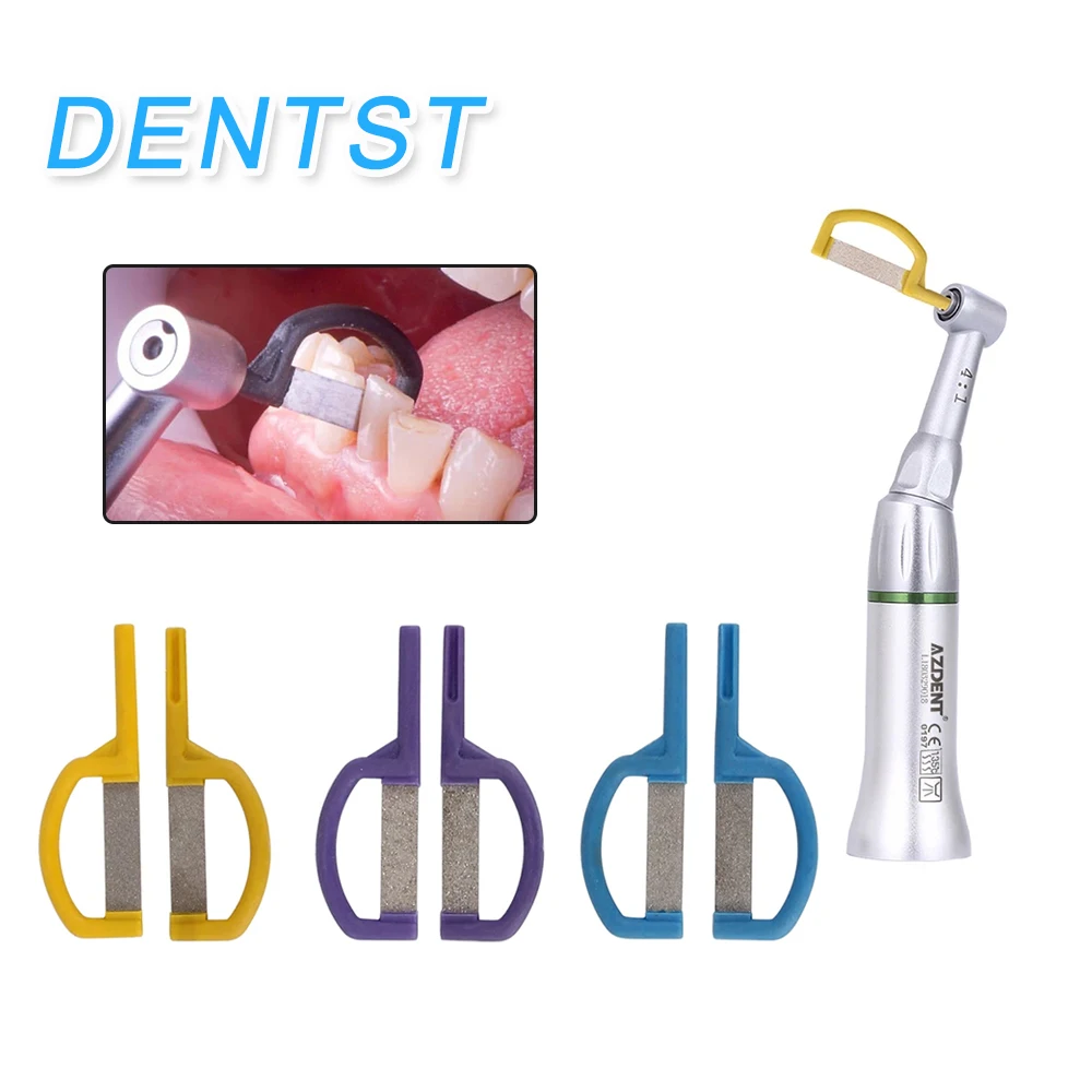 

Dental Handpiece 4:1 Dental Contra AngleTool 1:1 IPR Interproximal Orthodontic Reciprocating Enamel Stripping System Dentista