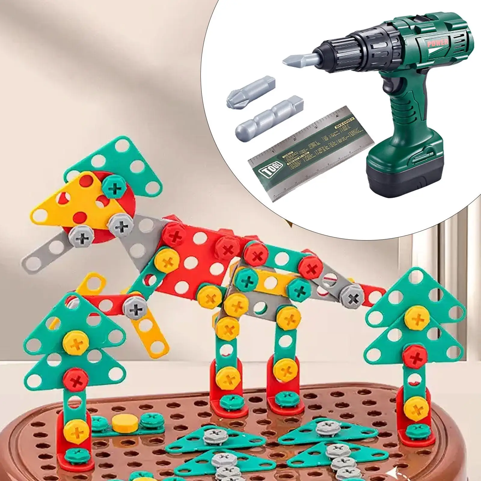 Kid Tool Set Learning Toy Chainsaw for Kids for Kids Boy Ages 3 4 5 6 7 8