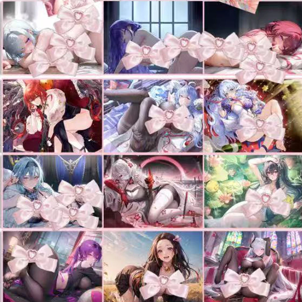 Game Cards Collectible Cards Anime Cards Anime Trading Cards Animation Game Cards Peach Bloosm Goddess Story Nude Collection Card Waifu Booster Box TCG CCG ACG Doujin Toys Hobby Gift