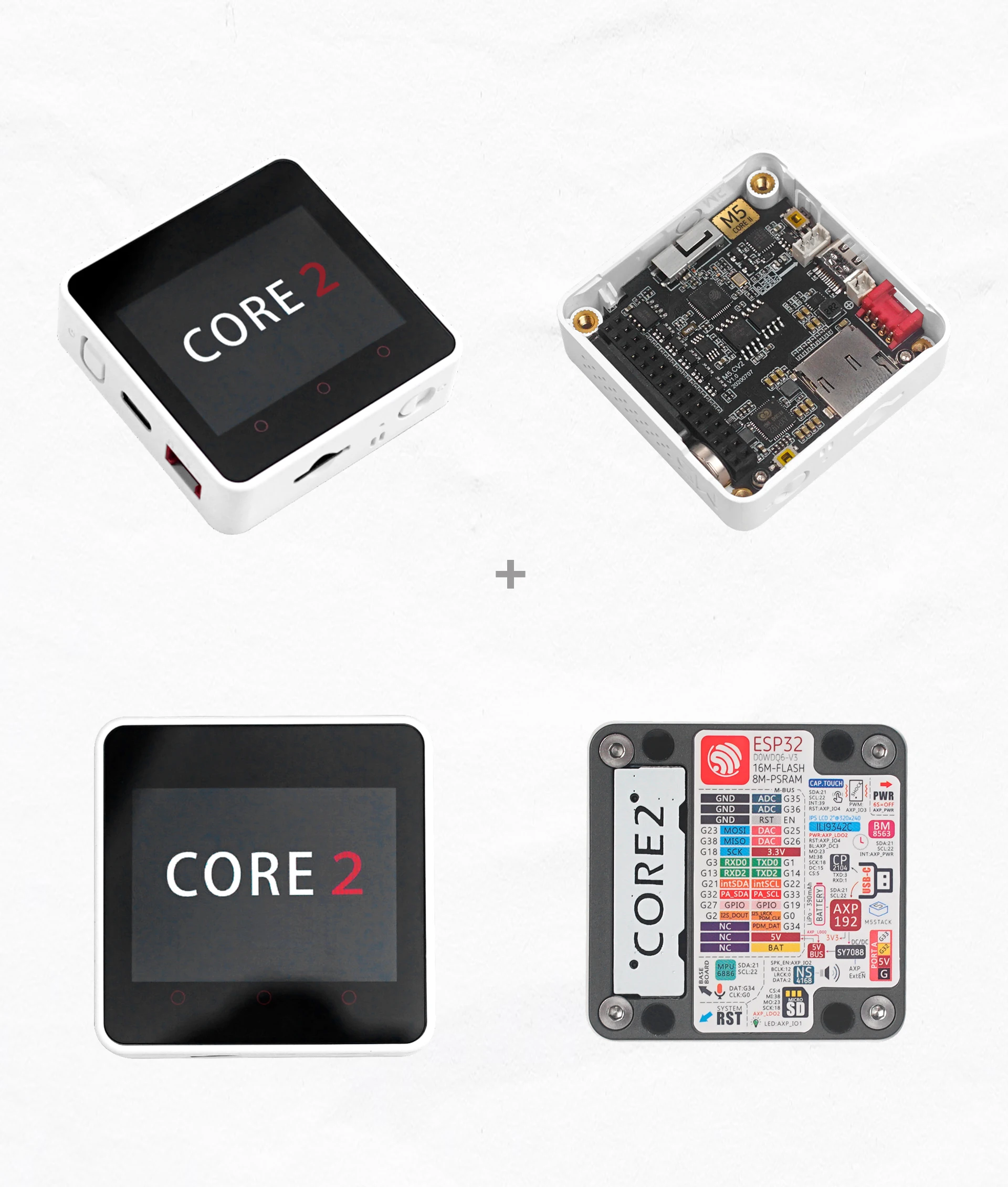 Official Core2 ESP32 IoT Development Kit