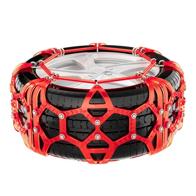 Tire Protection Chains for SUVsSnow Mud Ice Full Wrap Snow Chains, Tire Snow Chains