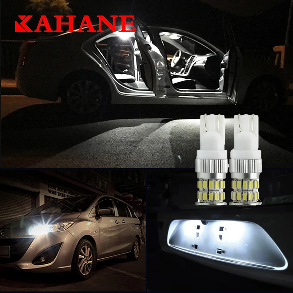 

Car Accesories LED Parking BackupTrunk Lamp High Power W5W T10 194 168 Canbus Extreme Bright 6000K Chip Bulbs 2PCS