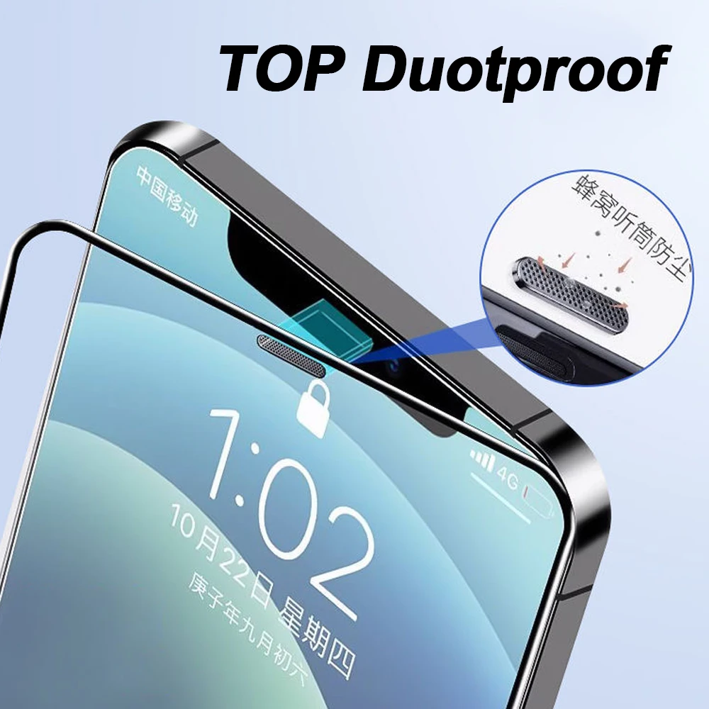 Dust-Free Easy Installation HD Tempered Glass Screen Protector - Anti-Scratch Films