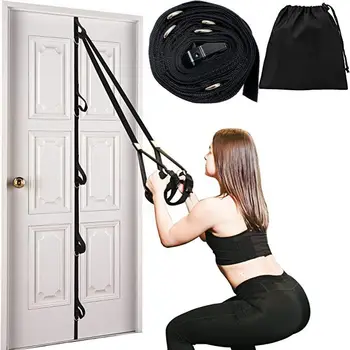 Upgrade Door Anchor Strap for Resistance Bands Exercises Anchor Attachment for Home Gym Fitness Portable Door Band Resistance