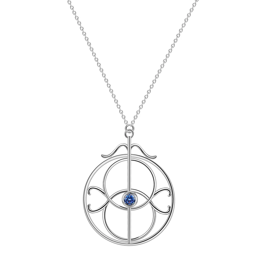 Eye of Elena Necklace Throne Of Glass Jewelry Bookish Fashion Necklace for Women Clavicle Choker Send to Friends Bookish Gifts