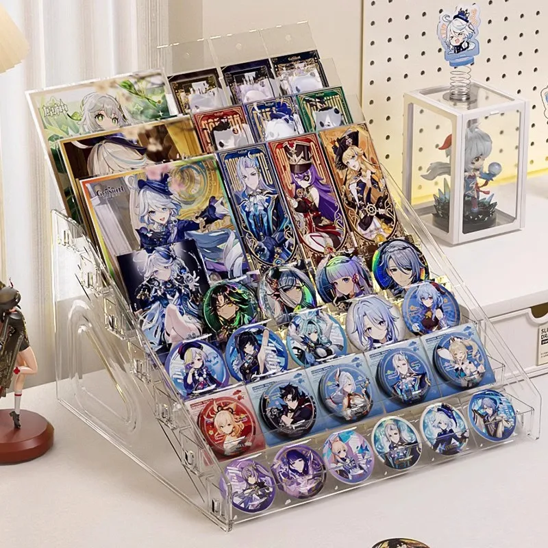 바 디스플레이 랙, 계단 기장 보관함, 배지, 레이저 티켓, 색지, 카드, 주변 디스플레이 랙