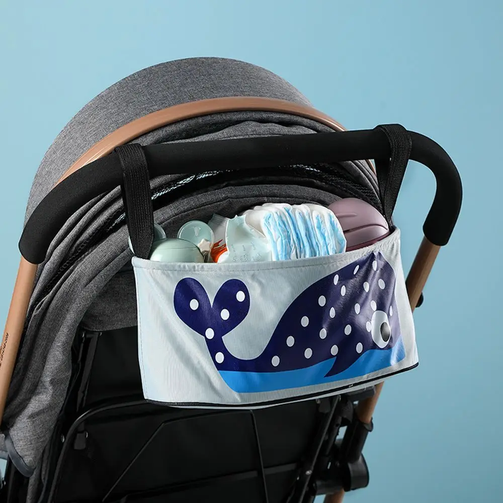 

Convenient Mummy Cartoon Animal Diaper Storage Bags Baby Bottle Cup Bag Storage Bag Hanging Pushchair Bag Stroller Accessories