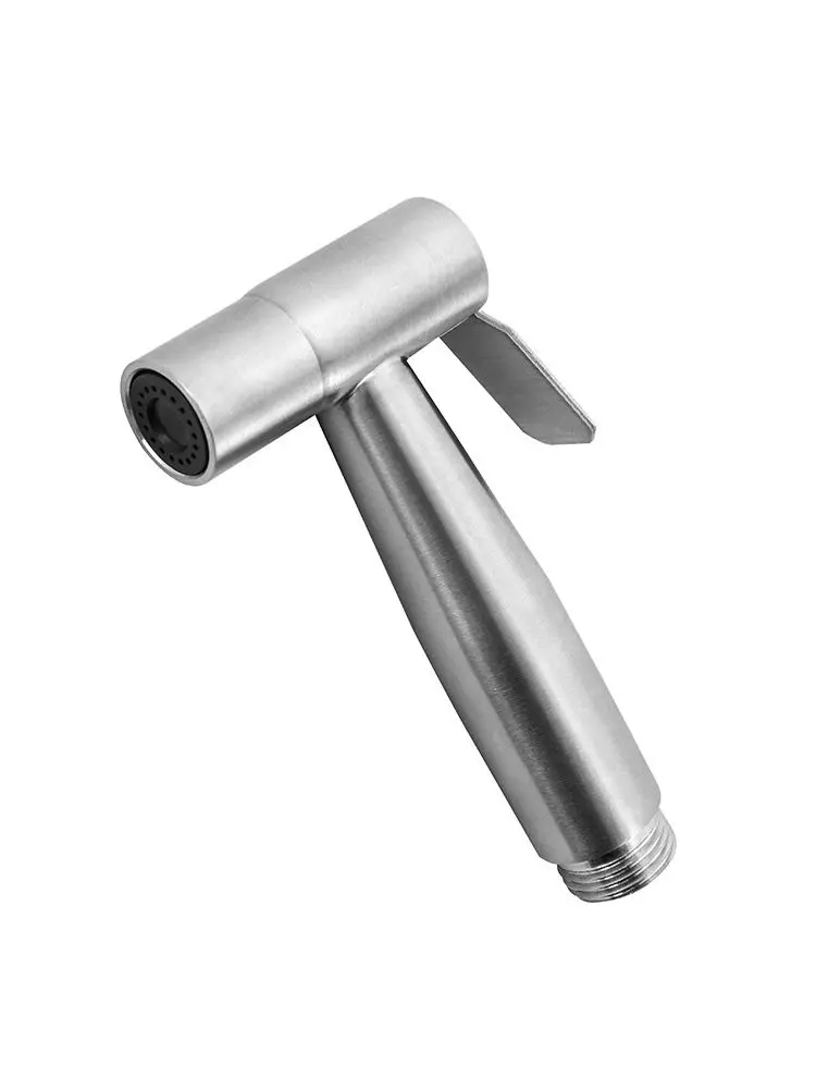Toilet Sprayer Gun Stainless Steel Hand Bidet Faucet for Bathroom Hand Sprayer Shower Head Self Cleaning Bathroom Fixture