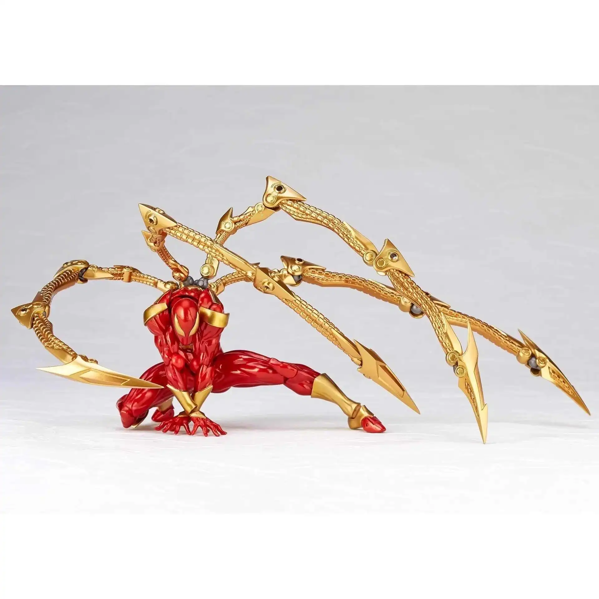 Kaiyodo Revoltech Amazing Yamaguchi Iron Spider-Man Action Figures