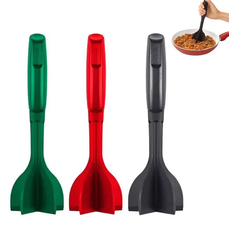 Meat Chopper Non Stick Mix Versatile Masher Kitchen Utensil Tool Heat Resistant Beef Food Ground Beef