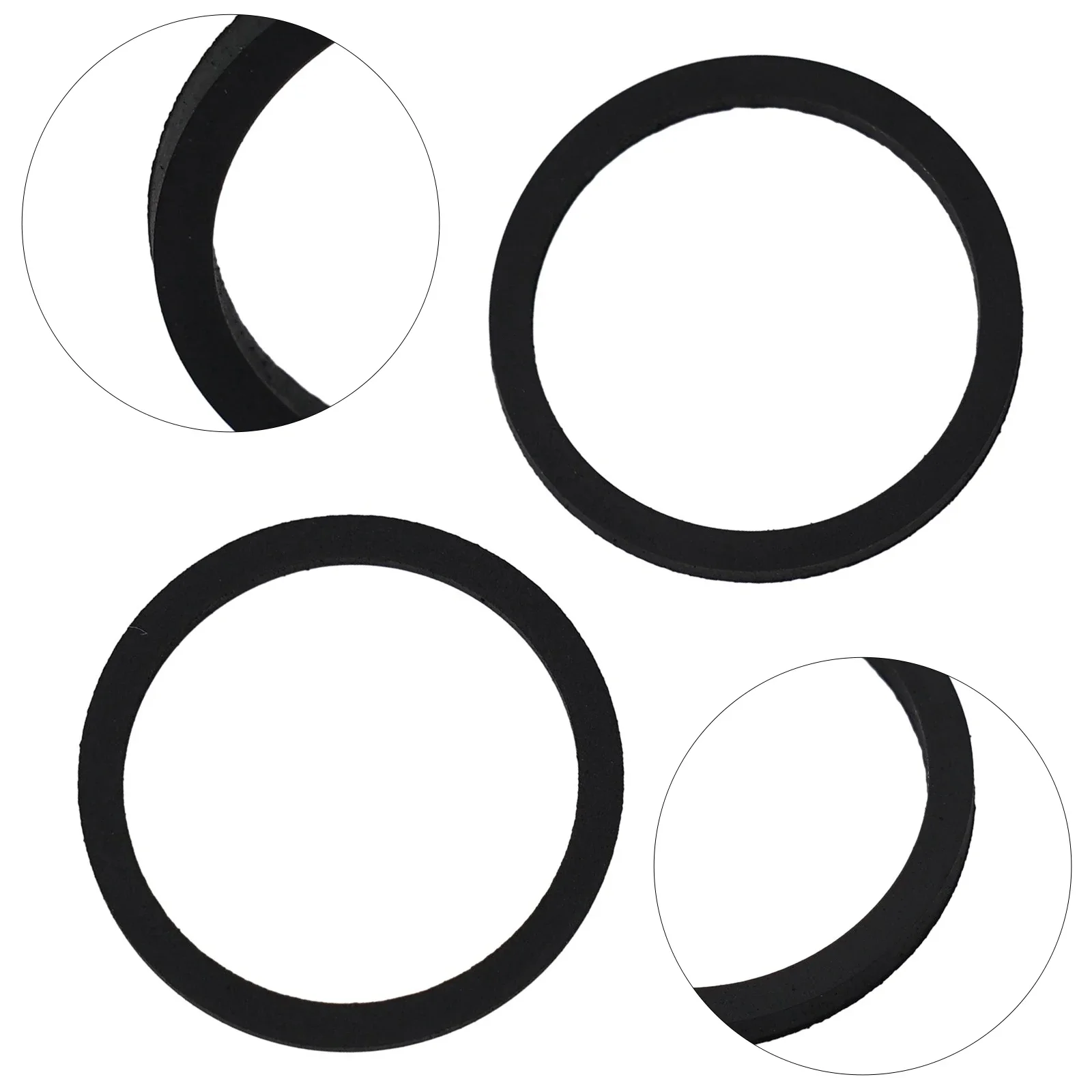 

Brand New Sealing Ring Hydraulic Brake Parts Wear Resistance 0.8g 2 Pcs 26mm*2mm Bike Black Corrosion Resistance