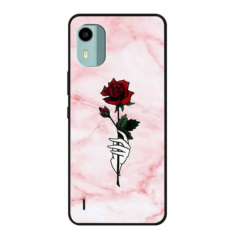 Marble Soft Silicone TPU Phone Back Cover Case - Stylish Protective Bumper