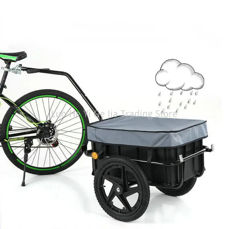 Trailer Steel Frame Storage Cart Wheel Swivel,Large
