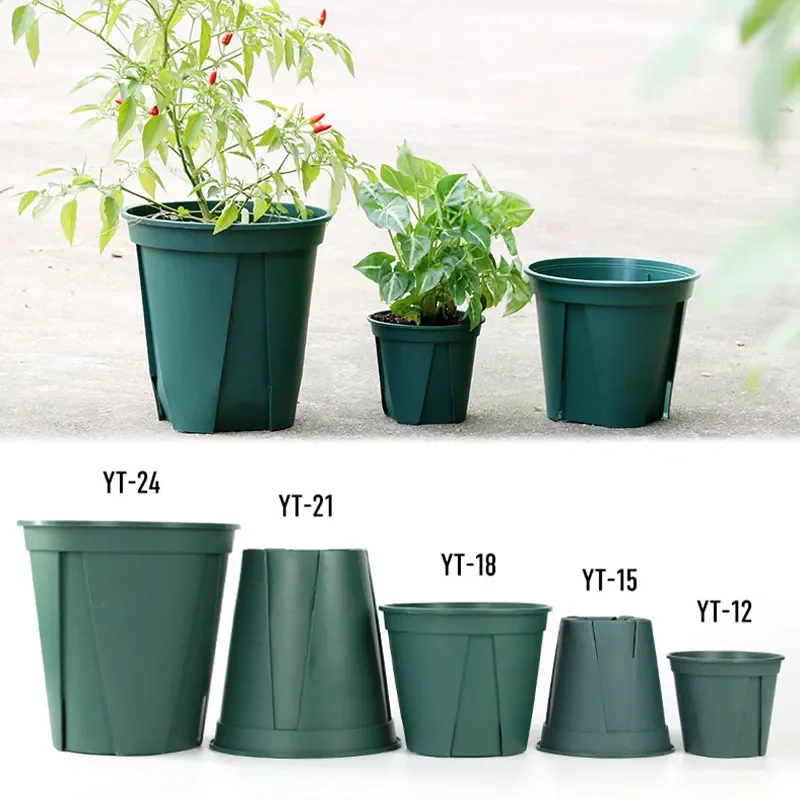 

Nursery Pot Seedling Tray Home Garden Root Plant Pot Transplant Flower Container Succulent Flowerpot Large Capacity