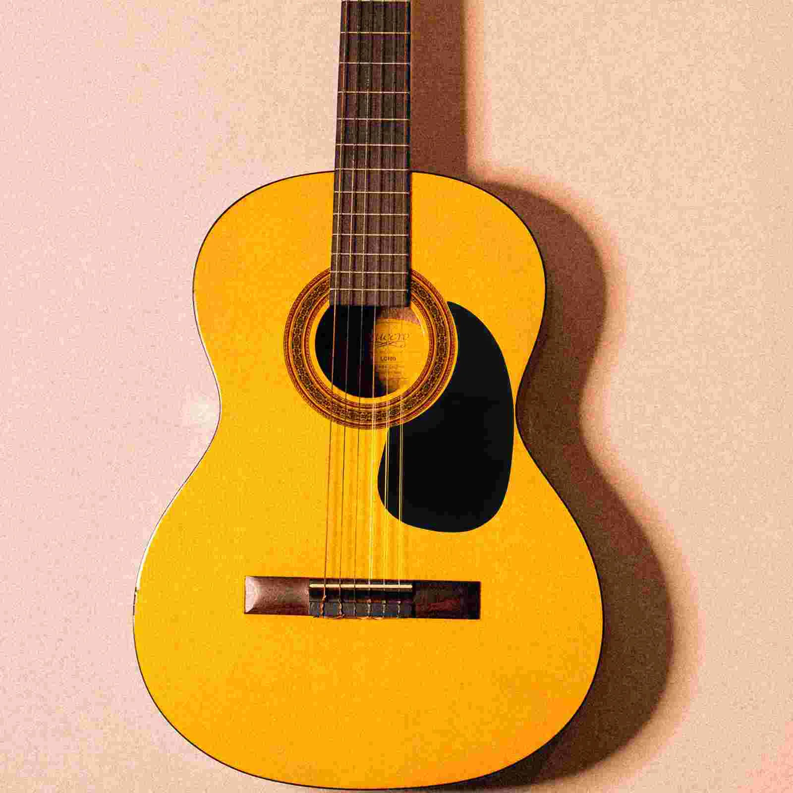 Waterdrop Style Acoustic Guitar Self Adhesive Pickguard Pick Guard in Black Color for Guitar Surface Protection guitar pickguard