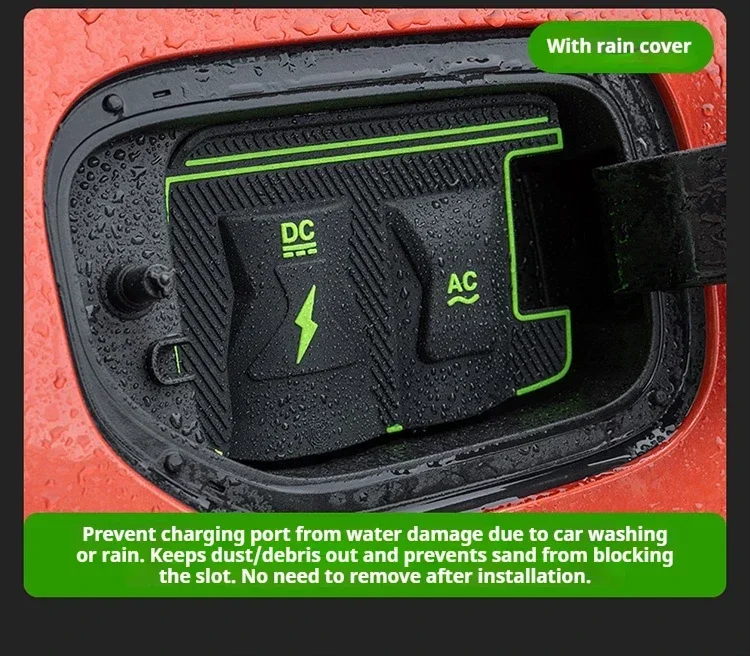 Für Changan Qiyuan A06 A07 Q05 Q07 Gewidmet Neue Energie Auto Lade Port Wasserdichte Schutz Abdeckung Pistole Regen Abdeckung – Detail 12