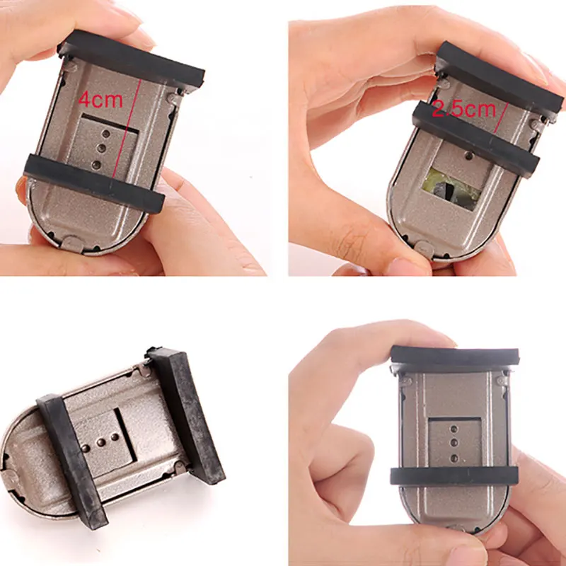 vanzlife Window Safety Aluminum Alloy Sliding Lock Sliding Door Anti-theft Lock Adjustable Buckle Window Stopper for Home
