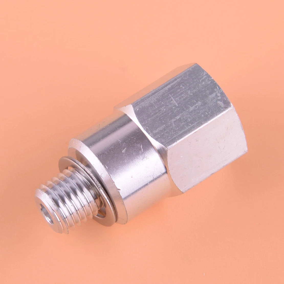 

M12x1.5 до 3/8 "NPT датчик температуры охлаждающей жидкости отправляет стандартный, подходит для SBC BBC LS серебристый алюминий, новинка