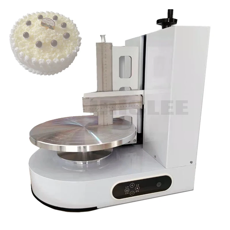 Semi Automatic Birthday Cake Cream Spreading Machine Cakes Plastering Cream Coating Filling Maker