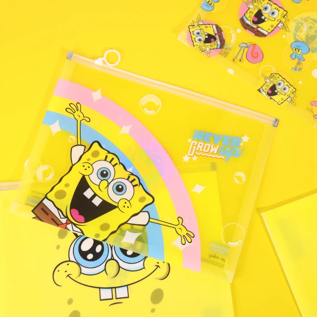 Sad Spongebob Accessories Zip Pouch