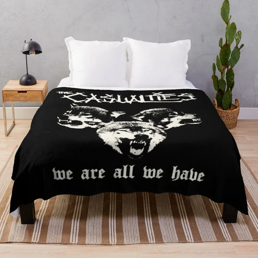 

The Casualties T-Shirtthe casualties band Throw Blanket Hair Blankets Sofas Of Decoration Furry Blankets