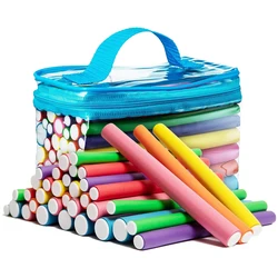 Heatless Flexible Hair Rollers - 42 - Pack Soft Foam Twist Curling Rods (Mutil)