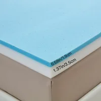 Matelas rempli d'éponge en mousse à mémoire de forme, drap de couvre-lit de matelas tatami pliant, matelas doux en coton à mémoire de forme éponge 5