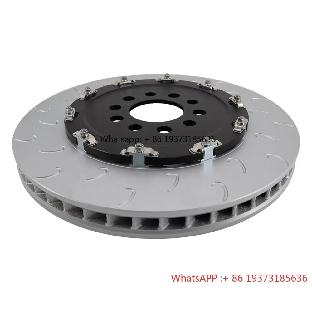 알파 로메오 줄리아 콰드리포리오 프론트 드릴드 브레이크 디스크 로터용 자동차 고탄소 합금 복합 브레이크 디스크