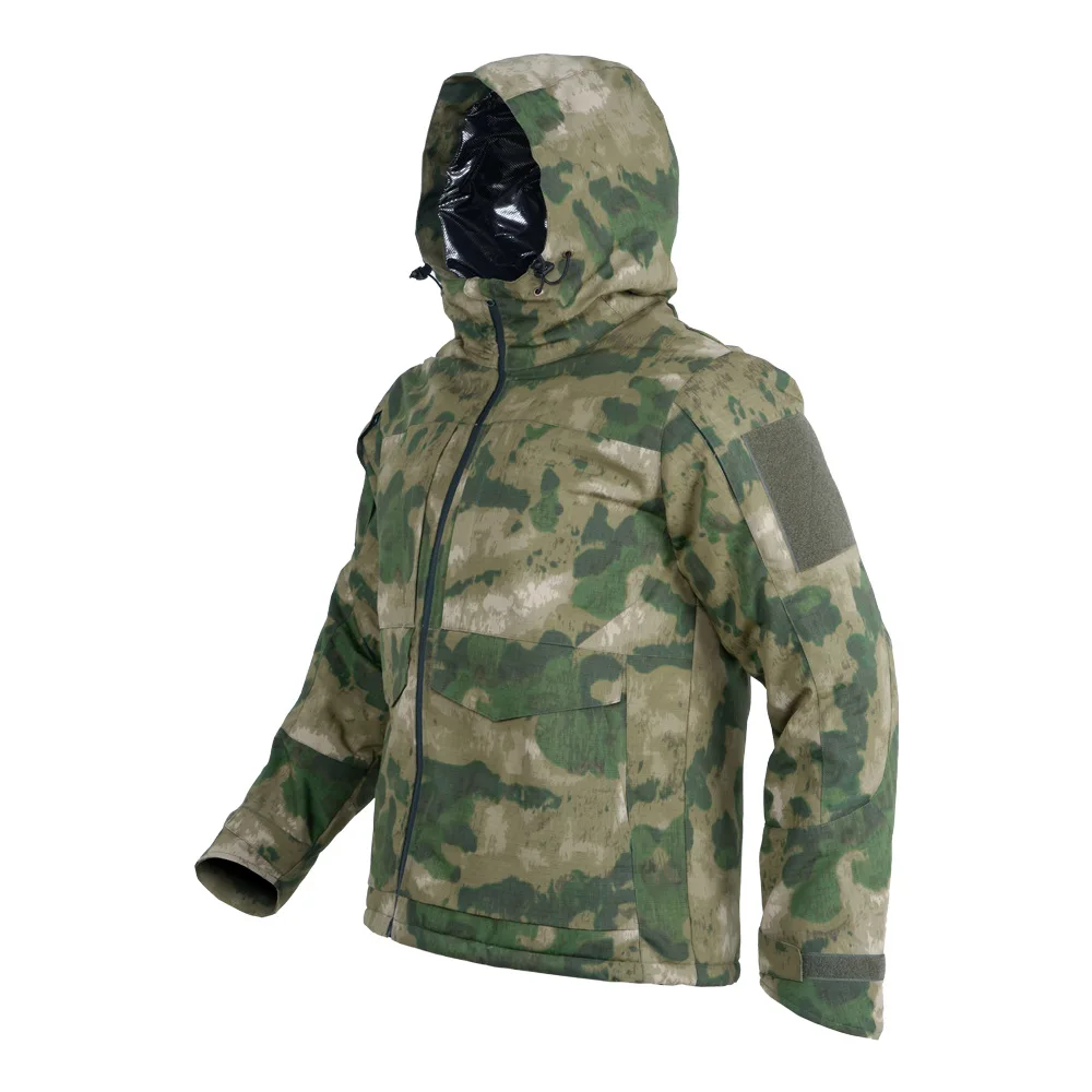 

Thickened Heat Reflective Cotton Suit Winter Outdoor Camp Camouflage Warm Windbreaker Men Coat Military Tactical Assault Jacket