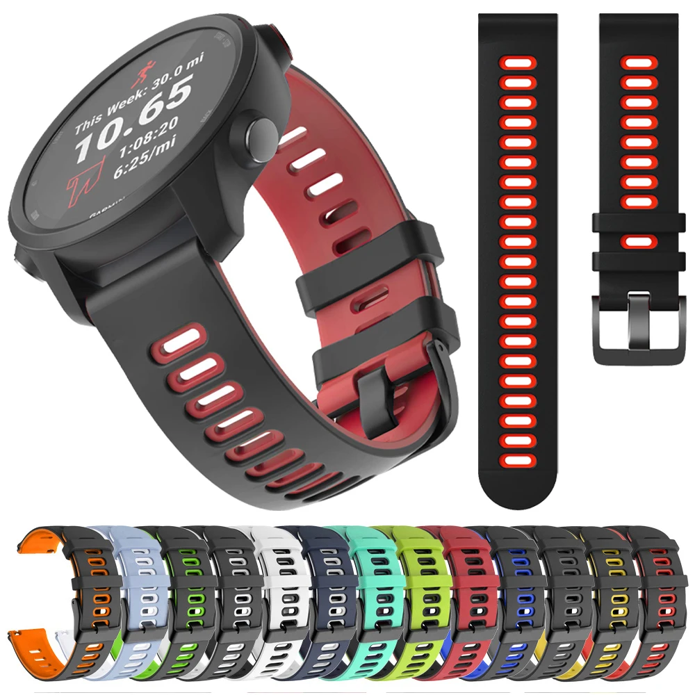 Premium Silicone Watch Strap for Garmin - Original Replacement Band Accessories