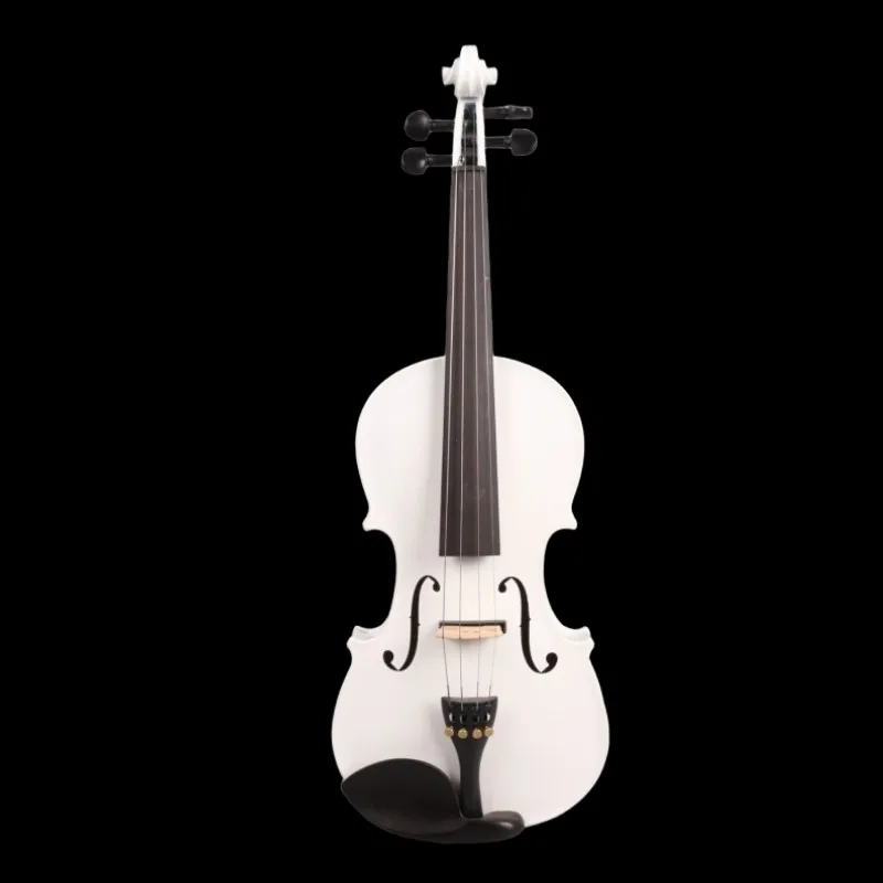 White colors 4 strings electric acoustic viola 15"-16",Wonderful Sound
