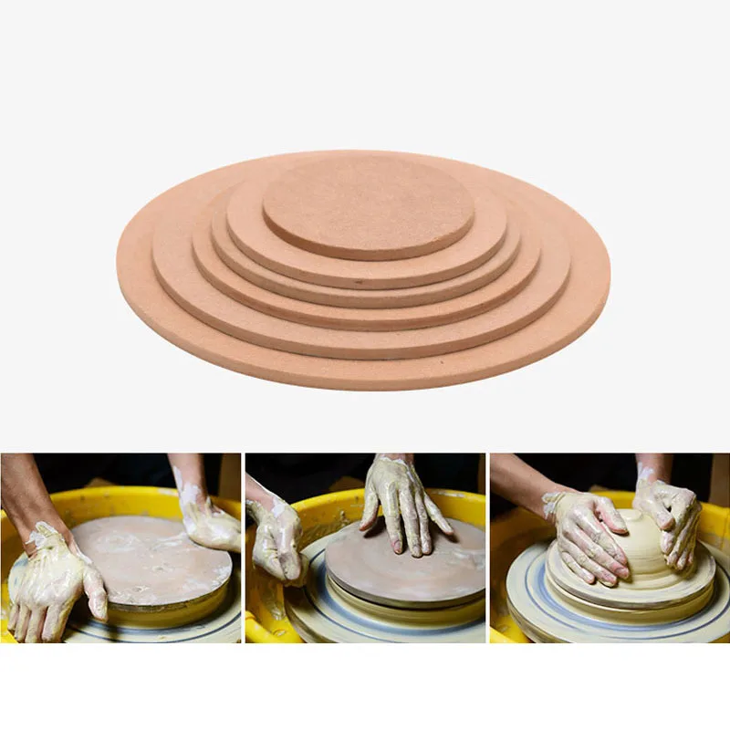 11-40cm Ceramic Drying Density Board Handmade DIY Clay Compression Board Soft Clay Making Pad Absorbs Water Well Pottery Tools