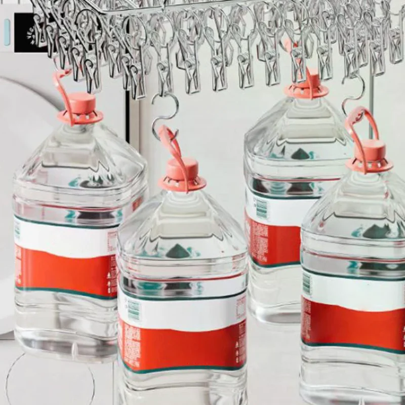 Steel Windproof Clothespin Laundry Hanger Clothesline Dryer Bra Towel Rack Clothes Airer Peg Hook Drying Sock