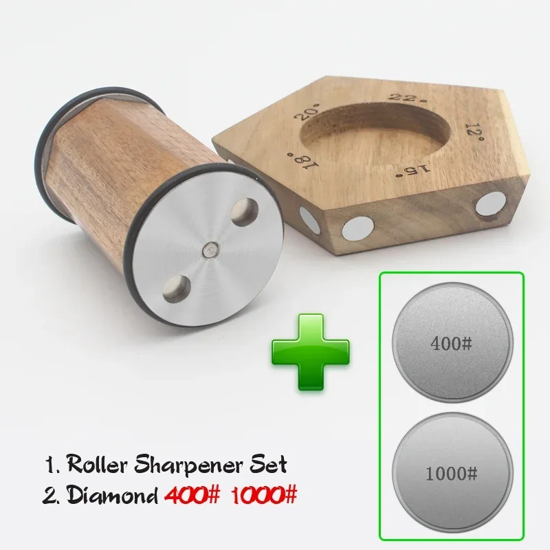 Tumbler Diamond Rolling Knife Sharpener Set