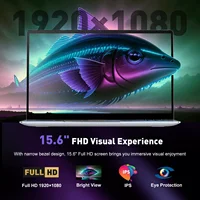 LENO HOT 15.6" Laptop Windows 11 Intel Core i9 9900 32GB 1TB/2TB 1920*1080HD Gaming Computer PC Gamer office Ultra Slim Notebook 2