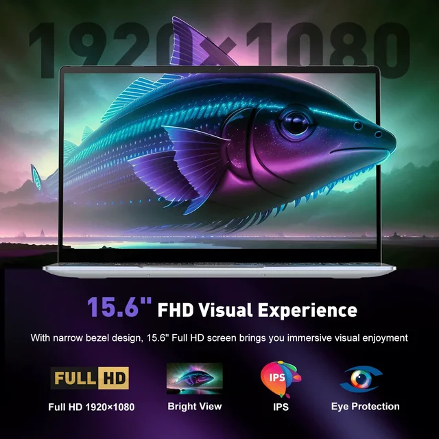 LENO HOT 15.6" Laptop Windows 11 Intel Core i9 9900 32GB 1TB/2TB 1920*1080HD Gaming Computer PC Gamer office Ultra Slim Notebook 2