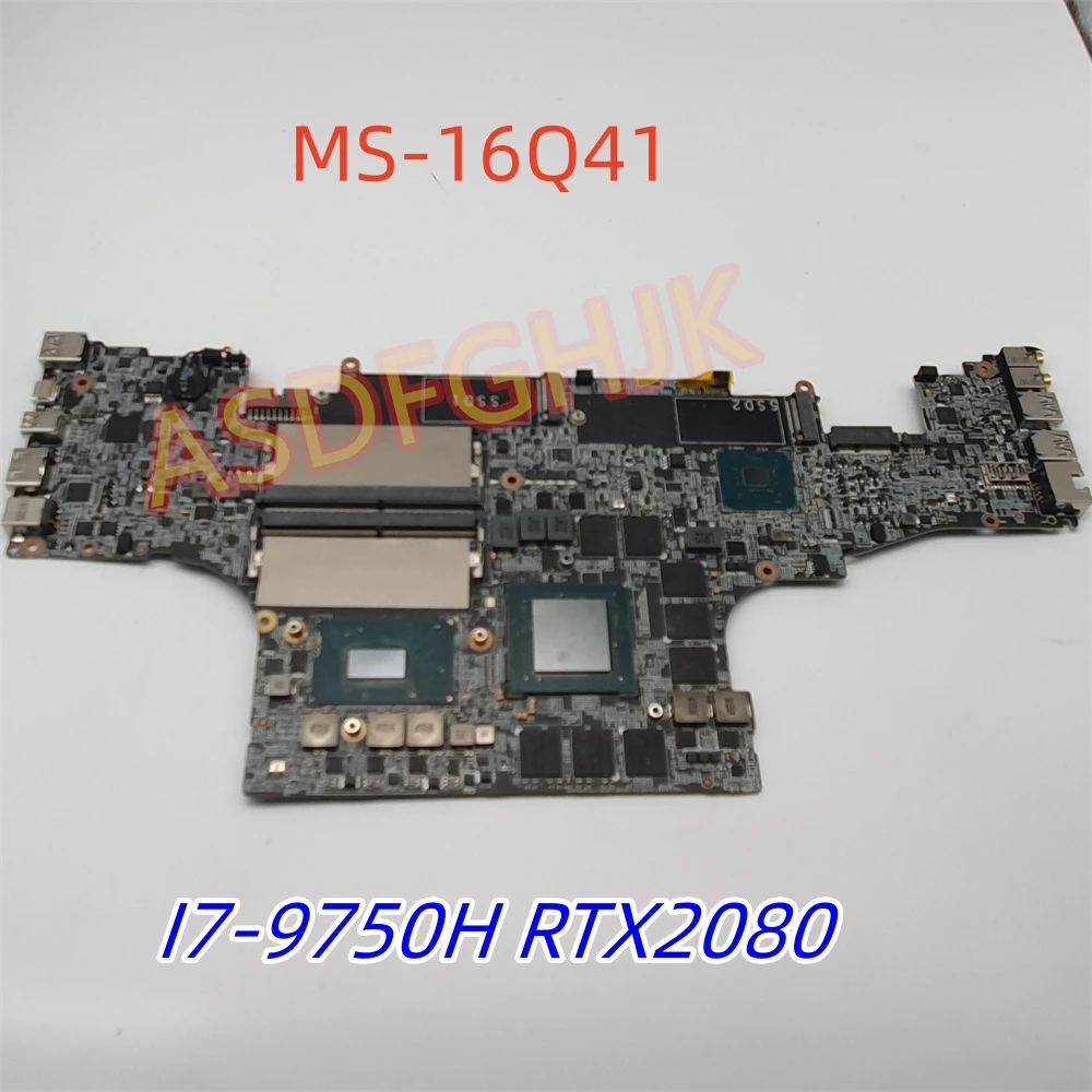 Scheda Madre Originale Per Laptop Ms-16Q41 Per Scheda Madre Msi Ms-16Q4 Gs65 I5-9300H I7-9750H Gtx1660/Rtx2060/Rtx2070 Tutti I Test Ok
